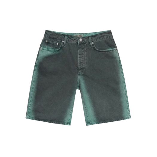 Stussy Spray Dye Big OL' Shorts Black