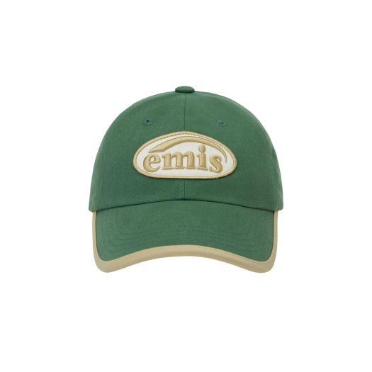 ◆EMIS◆ BOUCLE VINTAGE LOGO BALL CAPKHAKI m1037_1348999 BOUCLE VINTAGE LOGO BALL CAP-ORANGE - EMIS