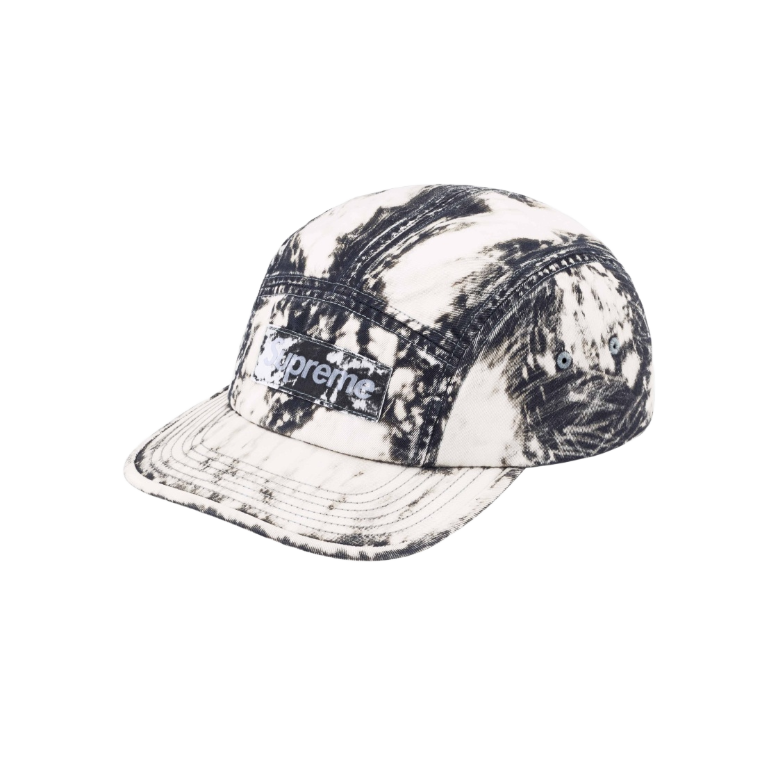 試着のみ Supreme Denim Camp Cap Bleached Supreme Denim Camp Cap (SS25) - $48