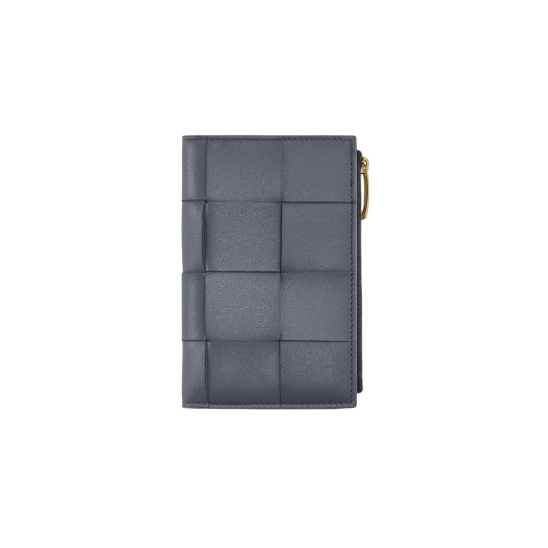 보테가 베네타 미디움 카세트백 바이폴드 지퍼 지갑 썬더(Bottega Veneta Medium Cassette Bi-Fold Zip Wallet Thunder) - 1