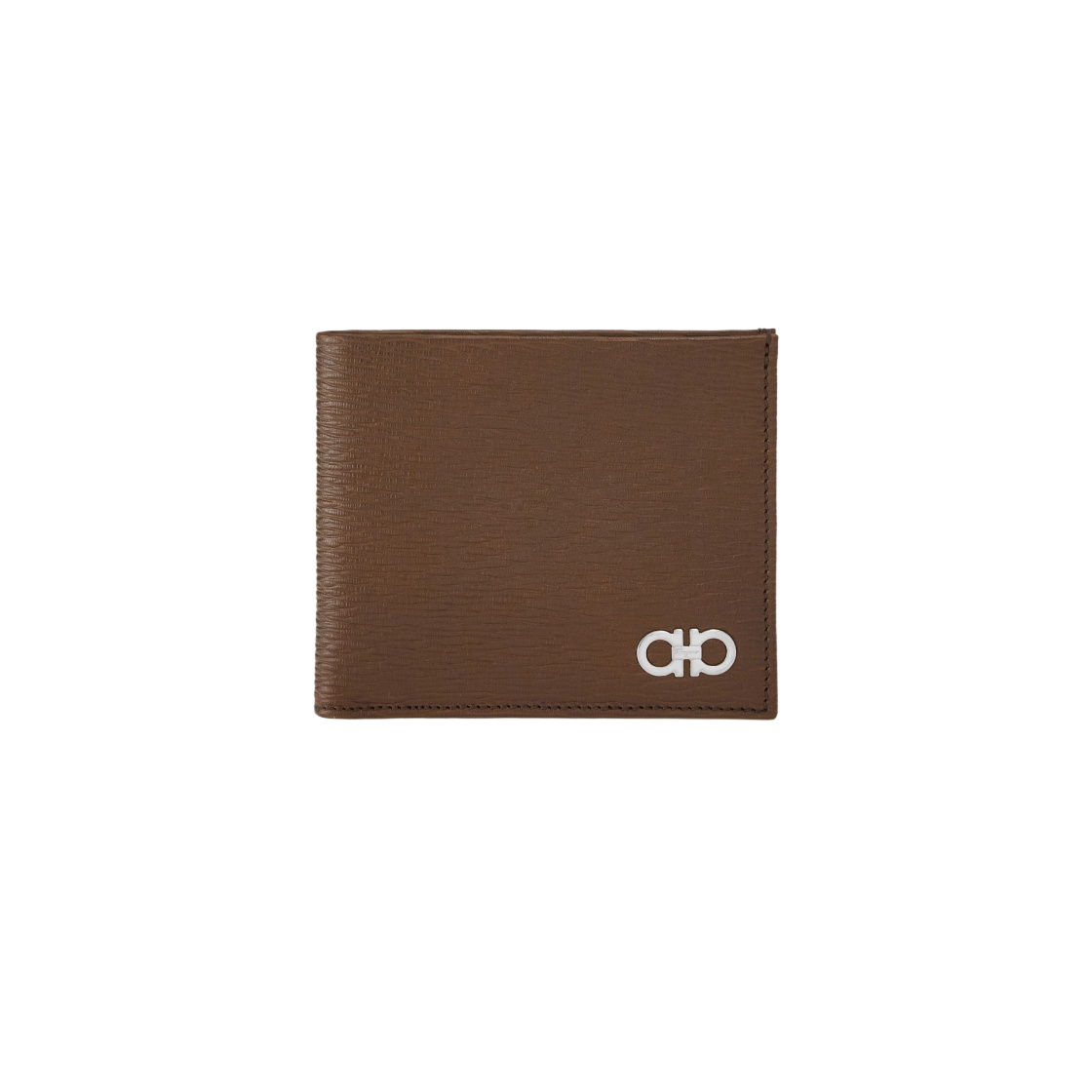 66A063-753612 Ferragamo Gancini Wallet Brown Black - 대표 이미지 #1