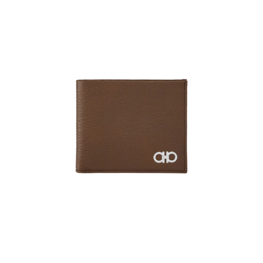 Ferragamo Gancini Wallet Brown Black