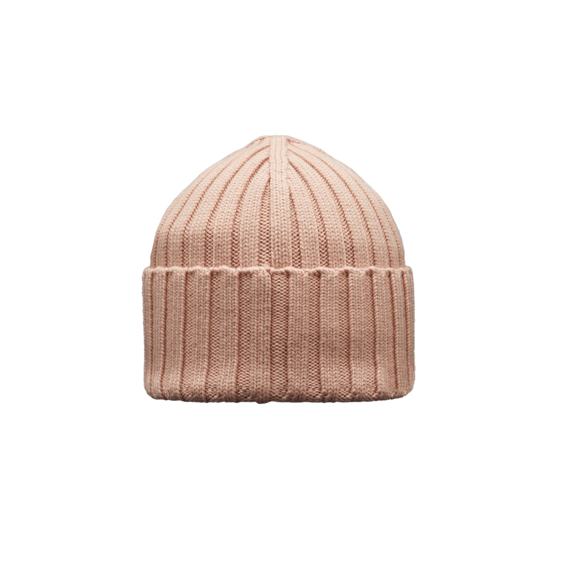 (W) 몽클레르 립드 니트 울 비니 라이트 핑크 - 22FW((W) Moncler Ribbed Knit Wool Beanie Light Pink - 22FW) - 2