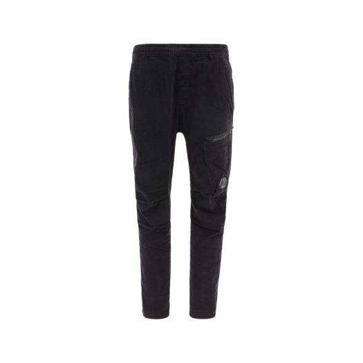 C.P. Company Stretch Sateen Pants Black - 22FW