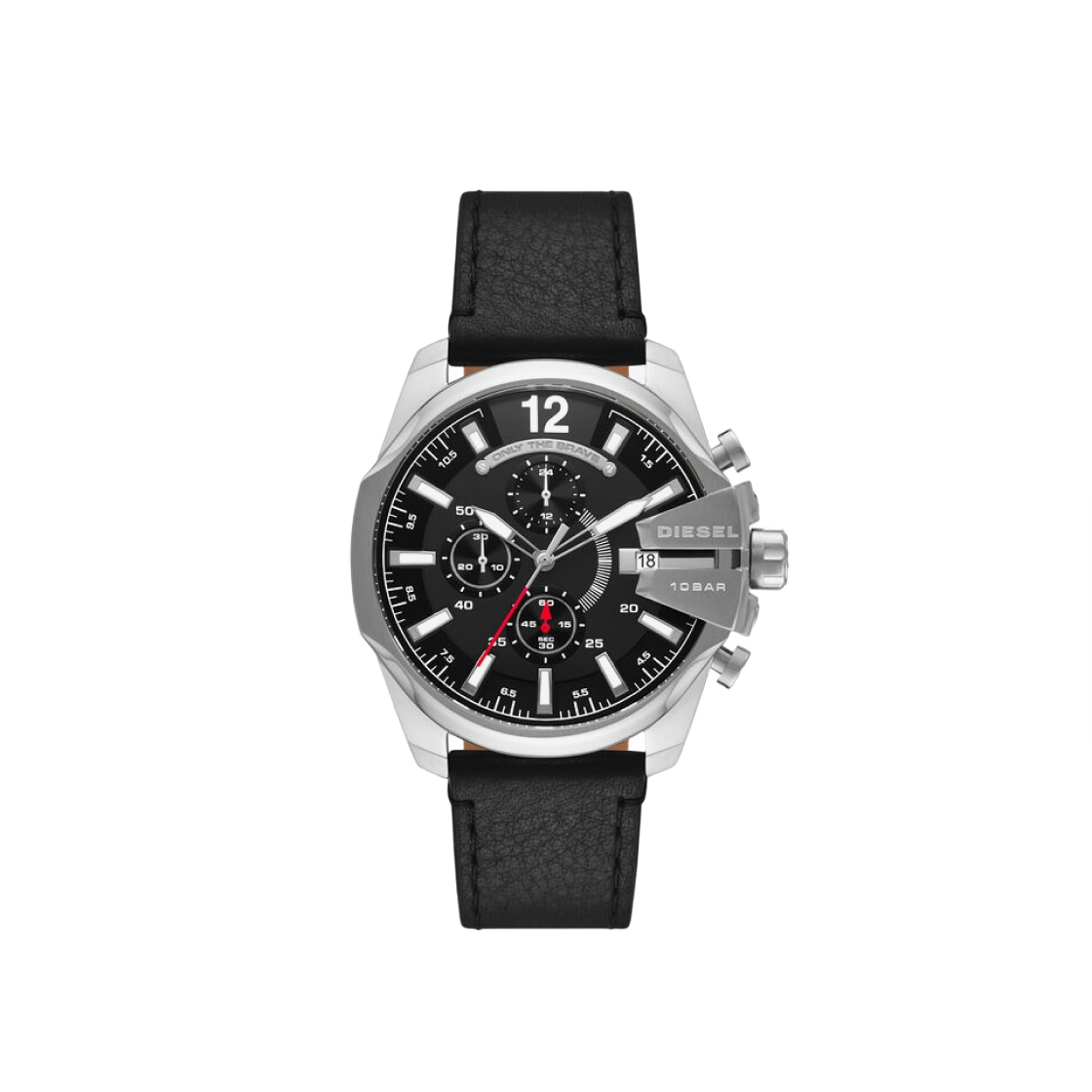 DZ4592 Diesel DZ4592 Baby Chief Chronograph Denim Leather Black