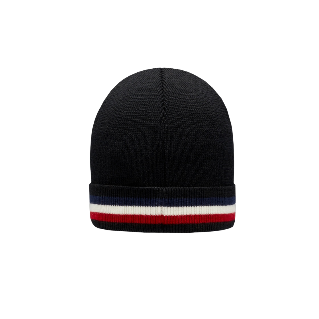 몽클레르 트라이컬러 울 비니 블랙 - 22FW(Moncler Tricolour Wool Beanie Black - 22FW) - 2