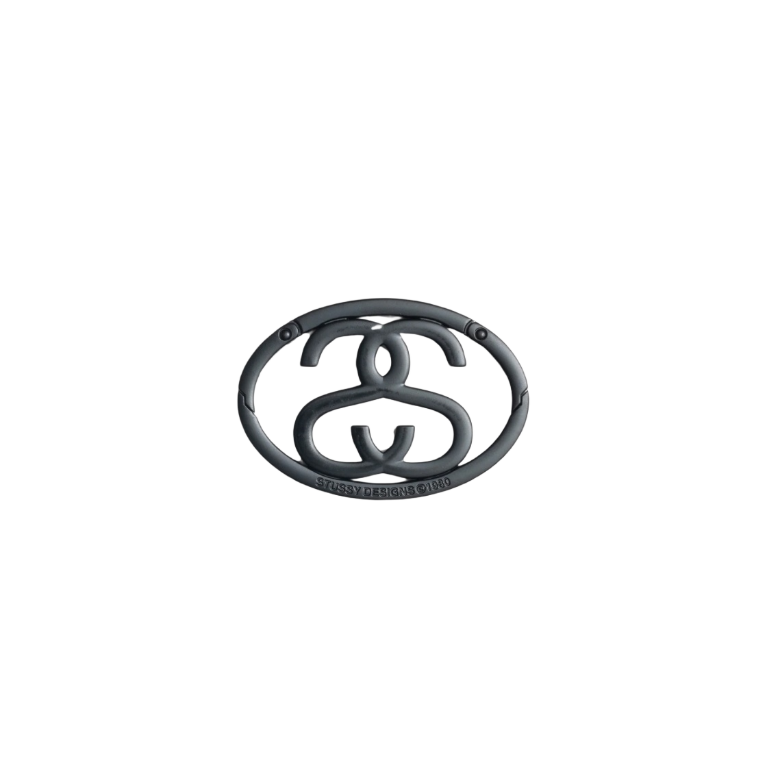 SS Link Twist Carabiner – Brushed Nickel | Accessories | Stüssy