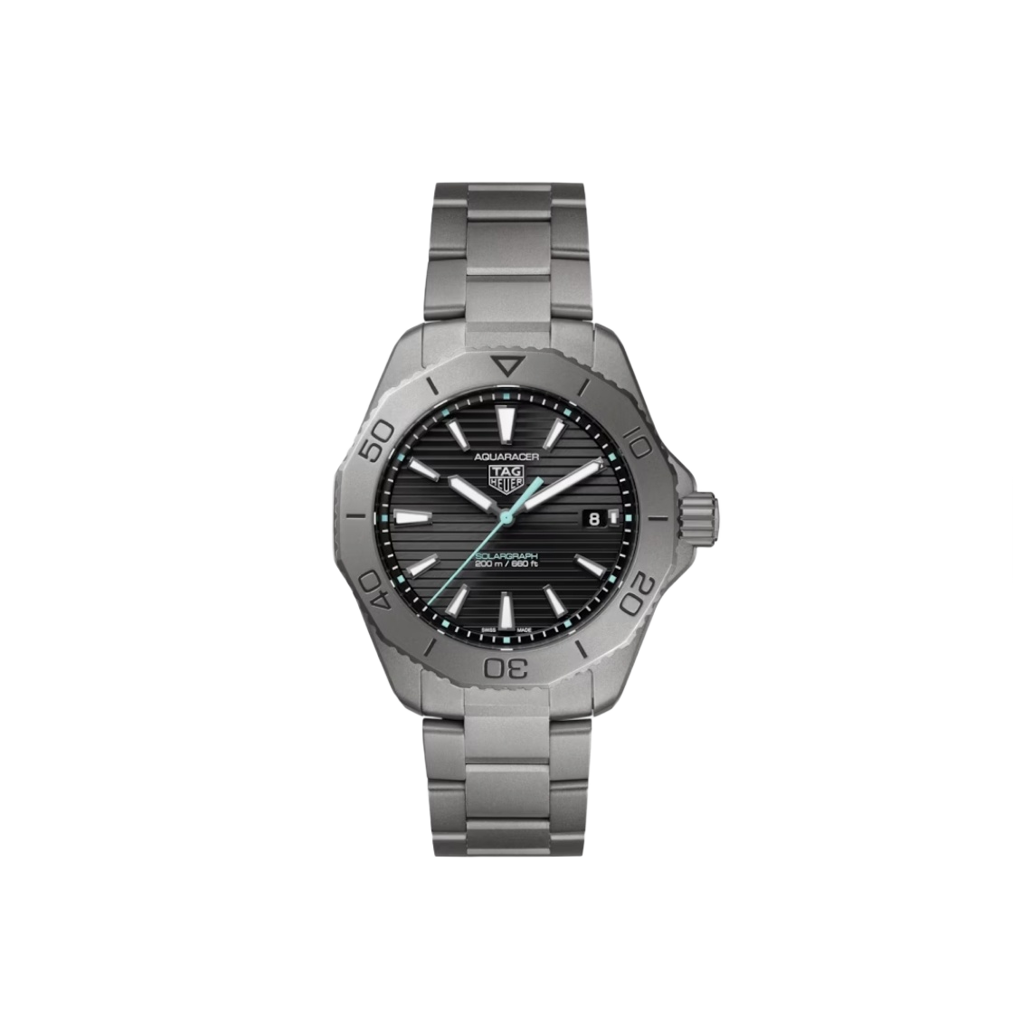 태그 호이어 아쿠아레이서 프로페셔널 200 솔라그래프 쿼츠 티타늄 블랙(TAG Heuer Aquaracer Professional 200 Solargraph Quartz Titanium Black)