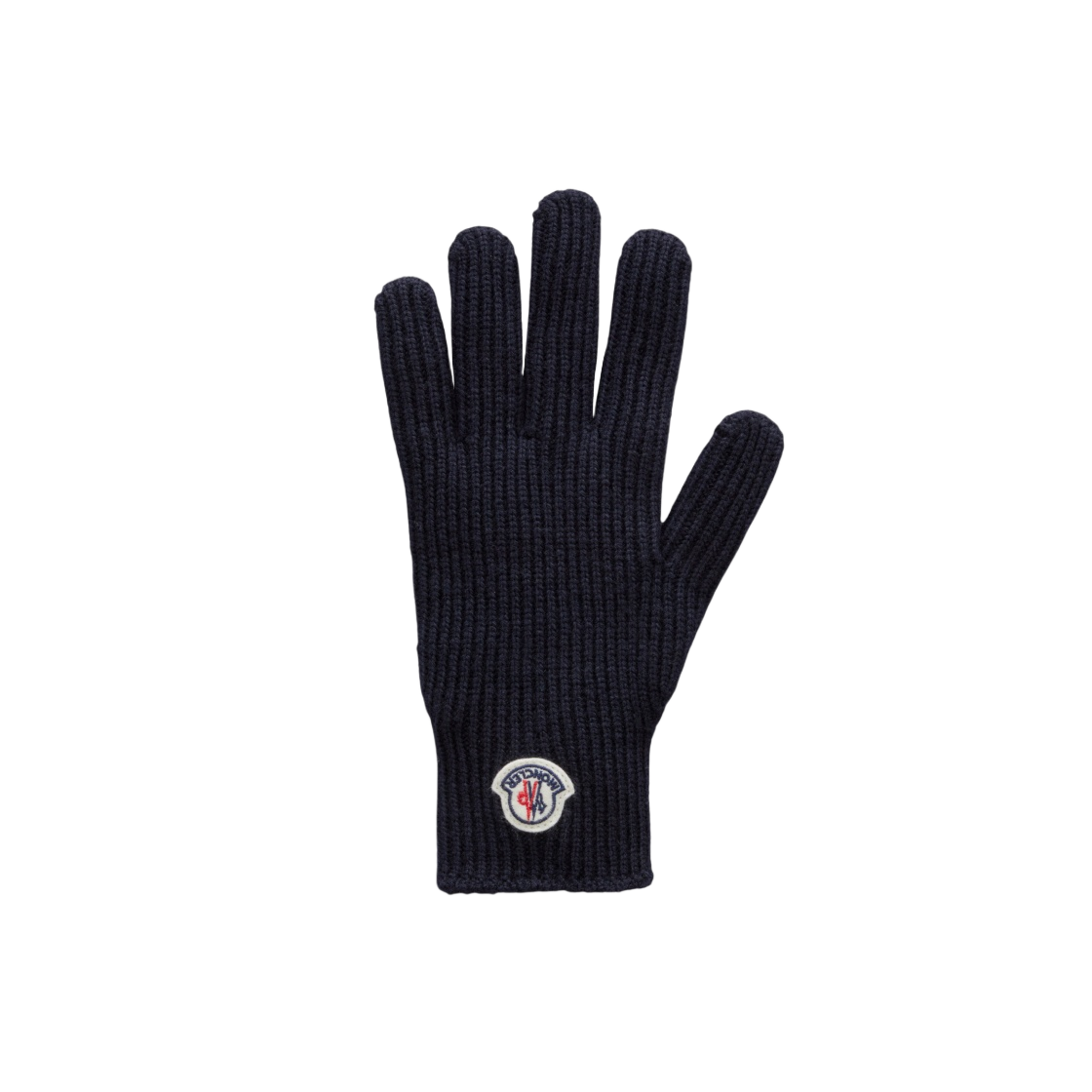 H2-091-3A00008-A9342-742 Moncler Knit Gloves Night Blue - 22FW - 대표 이미지 #1
