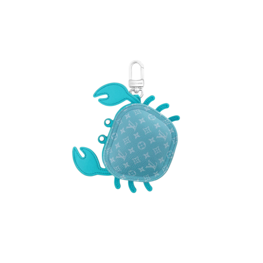 Louis Vuitton LV Crab Bag Charm Blue