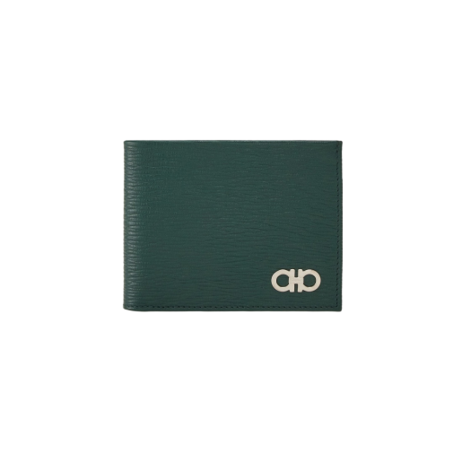 Ferragamo Gancini Wallet Holly Black
