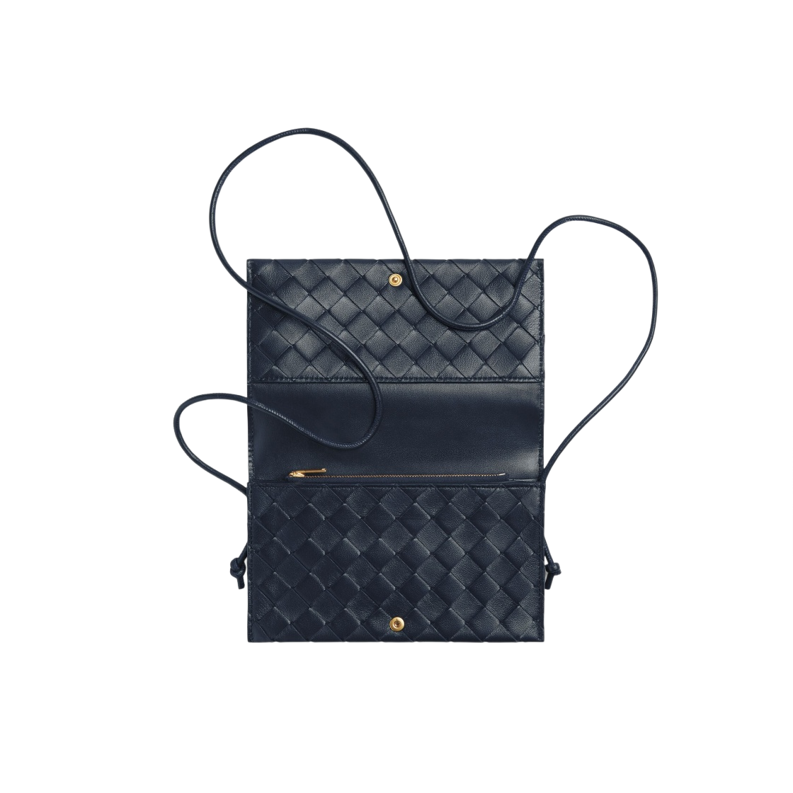 보테가 베네타 인트레치아토 스트랩 지갑 스페이스(Bottega Veneta Intrecciato Wallet On Strap Space) - 2