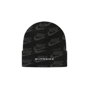 Supreme x Nike Jacquard Logos Beanie Black - 21SS