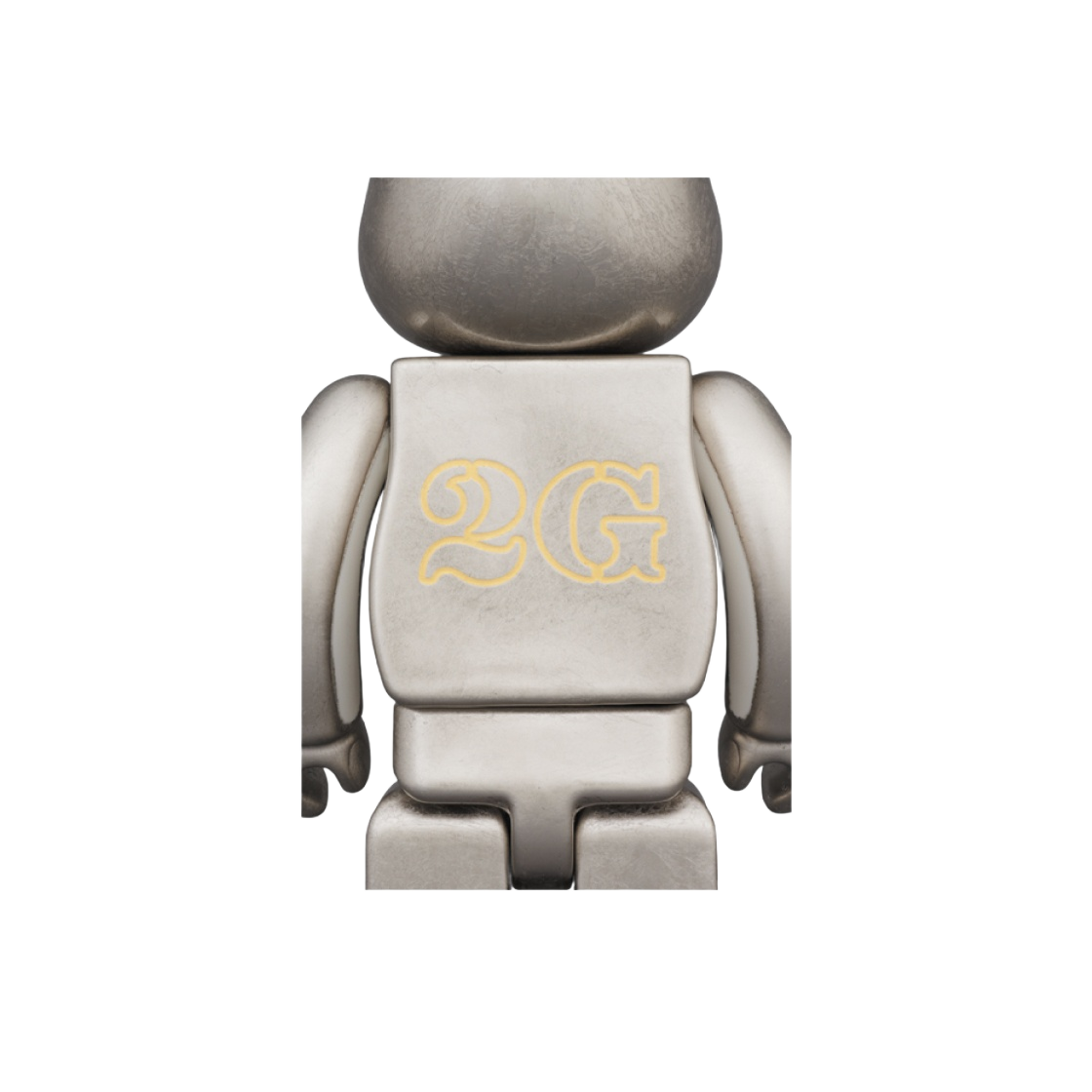 베어브릭 x 구타니 x 하지메 소라야마 400% 퓨어 플래티넘 리프(Bearbrick x Kutani x Hajime Sorayama 400% Pure Platinum Leaf) - 2
