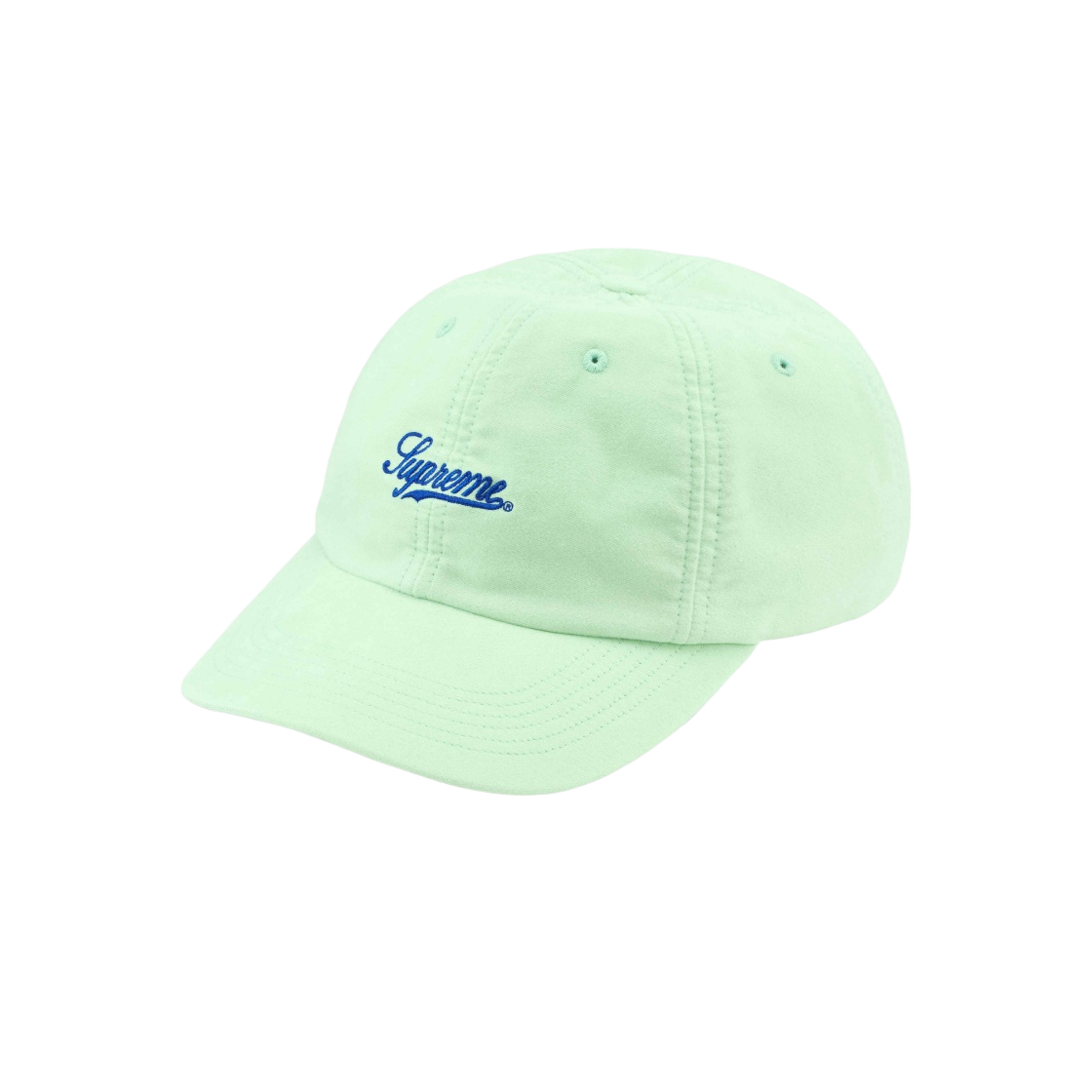 - Supreme Lightweight Moleskin 6-Panel Green - 24SS - 대표 이미지 #1