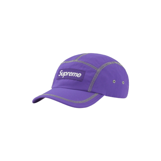 슈프림 리플렉티브 스티치 캠프캡 블랙 - 23SS | Supreme | KREAM