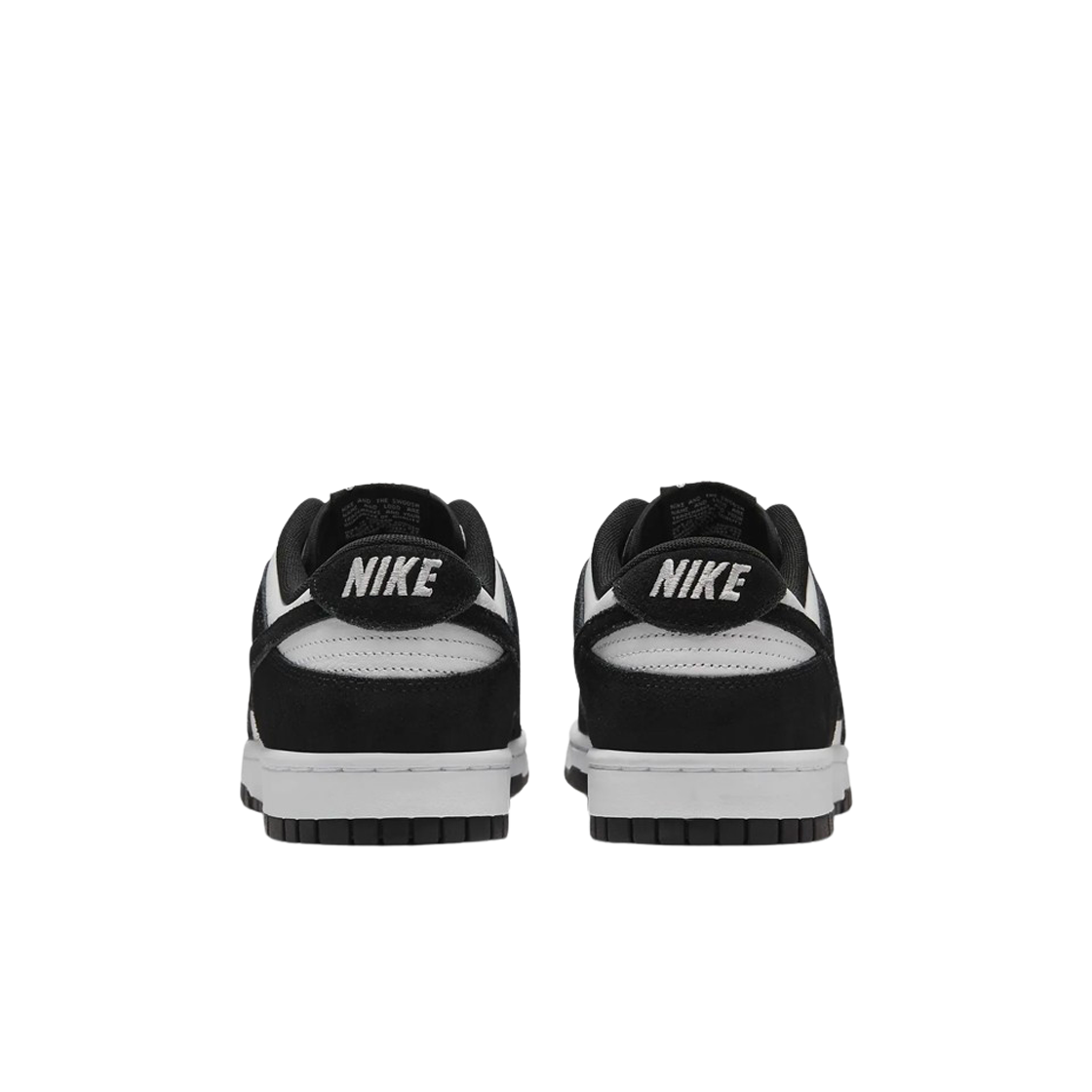 나이키 덩크 로우 레트로 SE 레더 스웨이드 화이트 블랙(Nike Dunk Low Retro SE Leather Suede White Black) - 3
