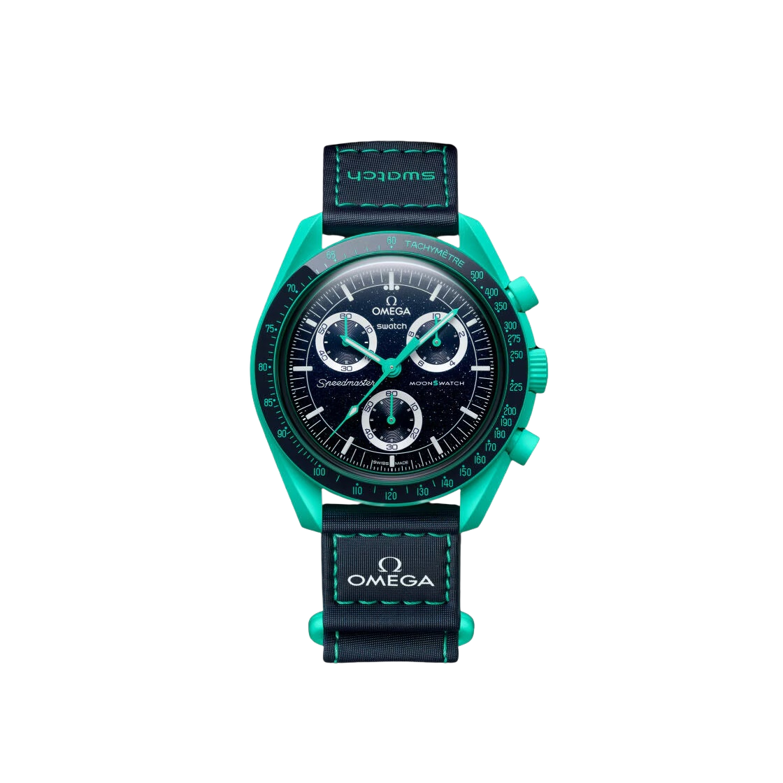 스와치 x 오메가 바이오세라믹 문스와치 미션 온 어스 폴라 라이츠(Swatch x Omega Bioceramic MoonSwatch Mission On Earth Polar Lights)