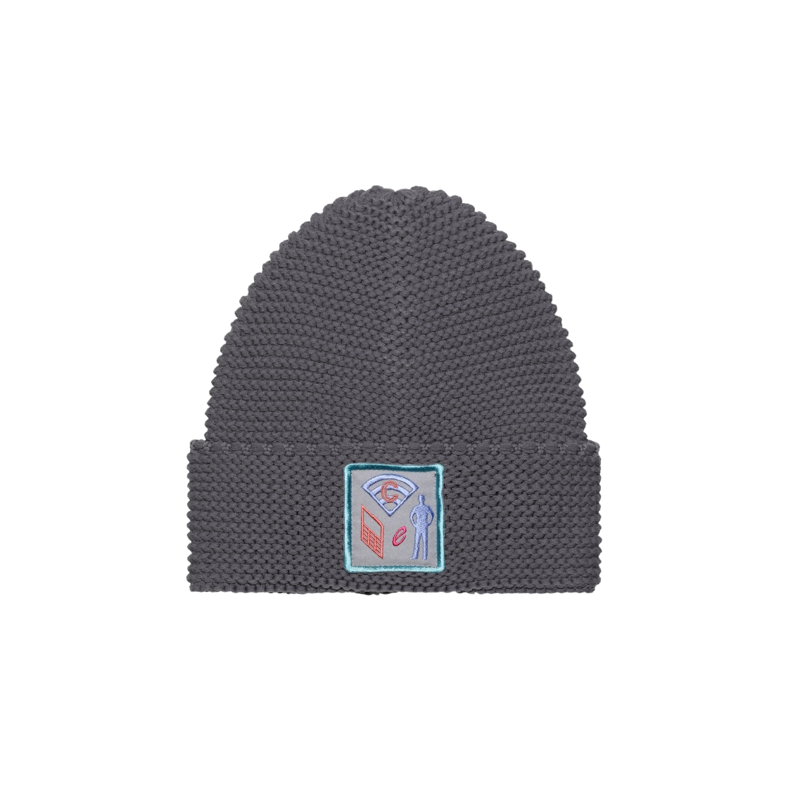 - Cav Empt Poly Knit Cap Grey - 23FW