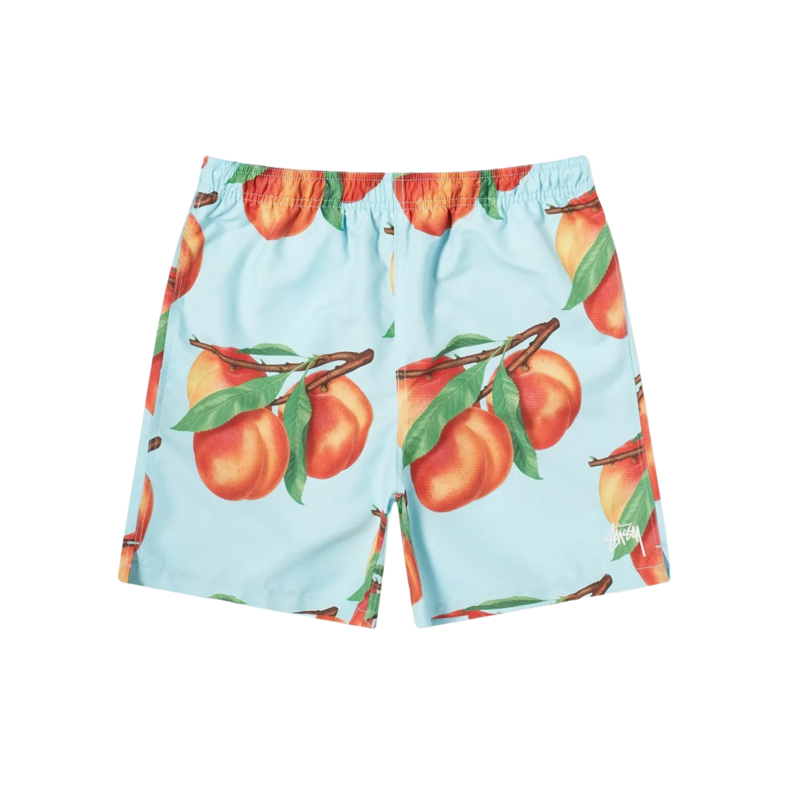 113130 Stussy Peaches Water Shorts Blue - 대표 이미지 #1