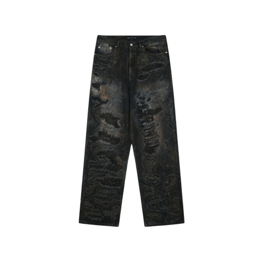 Project G/R Boro Jeans Black