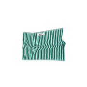 Tekla Towels Teal Green Stripes