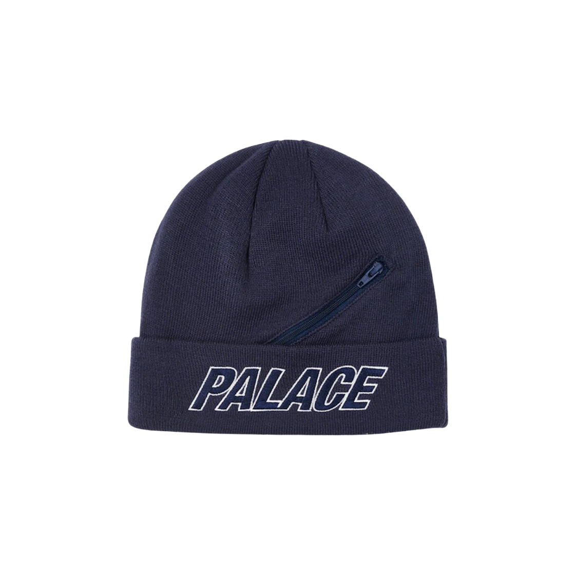 Palace Zip Pocket Beanie Black Men's - SS22 - GB