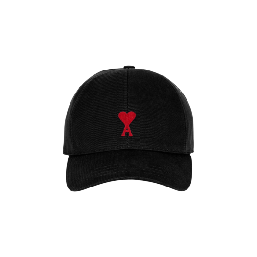 AMI de Coeur Baseball Cap Black - 22SS