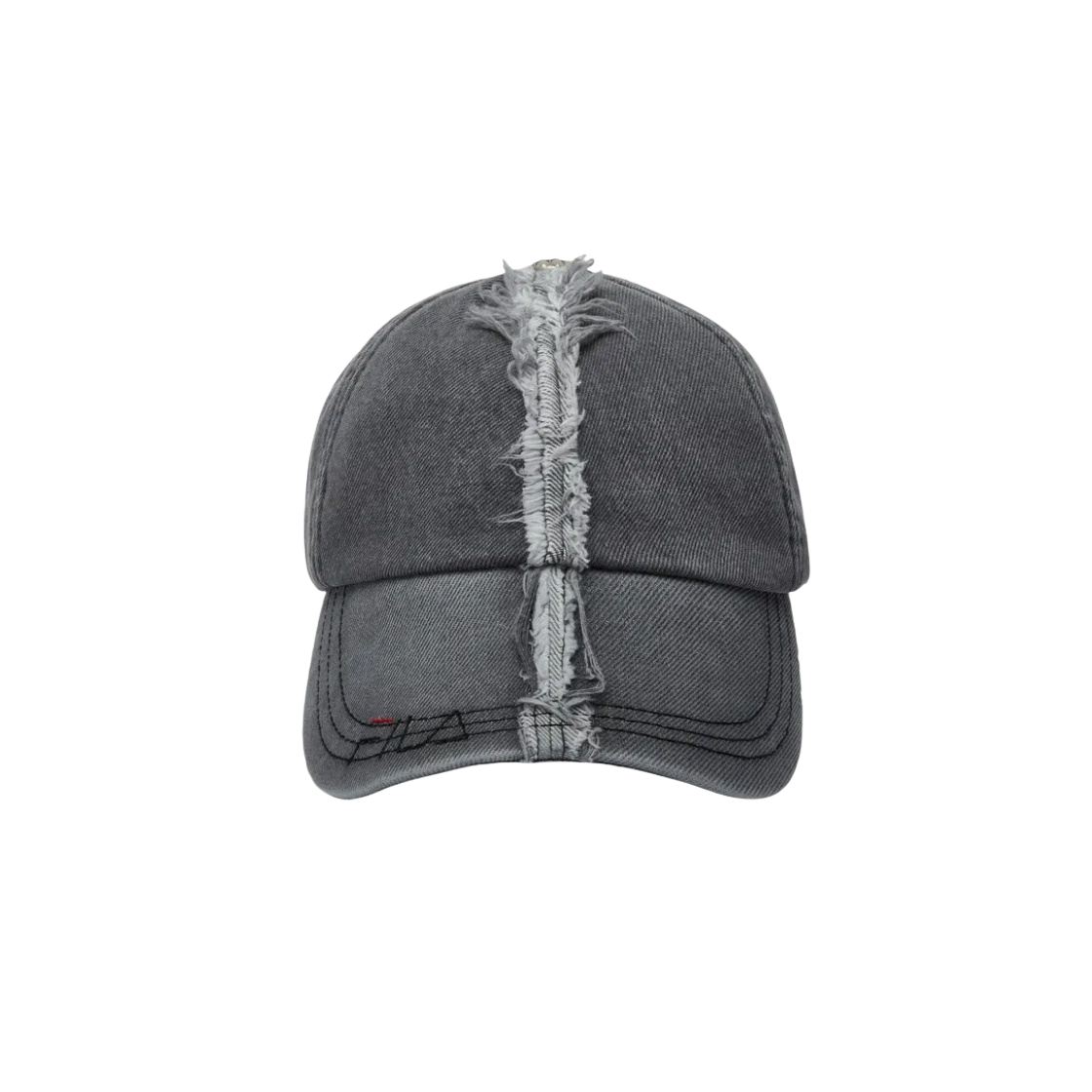 떠그 클럽 x 휠라 스티치 로고 캡 차콜 그레이(Thug Club x Fila Stitch Logo Cap Charcoal Grey)