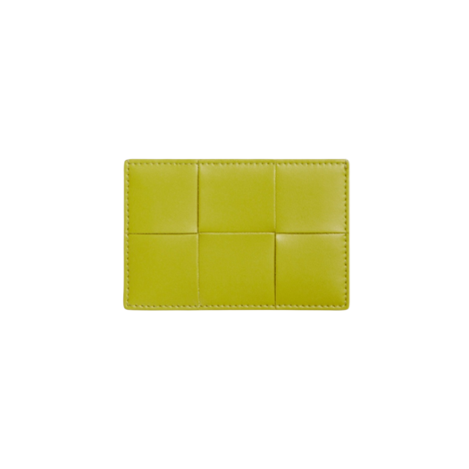 Bottega Veneta Credit Card Case Calfskin Kiwi