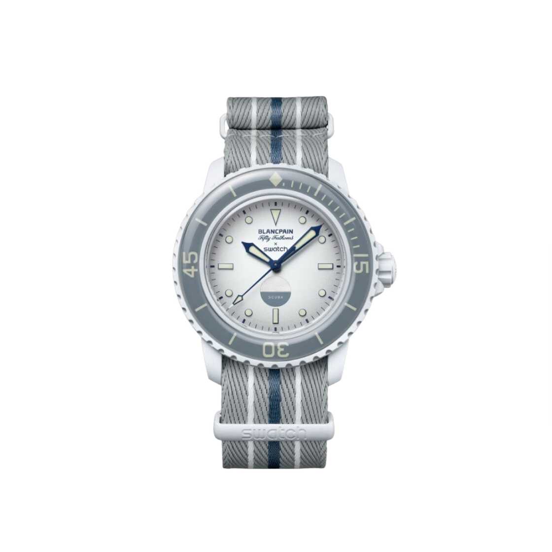 스와치 x 블랑팡 바이오세라믹 안타르틱 오션(Swatch x Blancpain Bioceramic Antarctic Ocean)