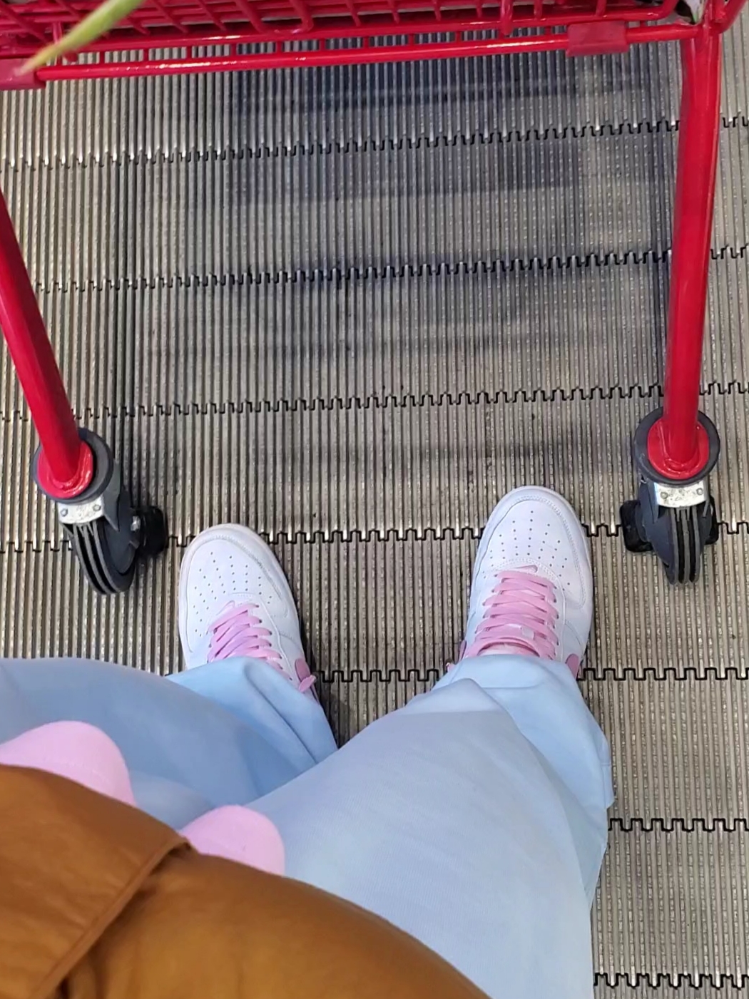 Nike NRG Solo Swoosh Fleece Pants Celestine Blue - US/EU, Nike Air Force 1 Low Retro Color of the Month White Pink 착용 스타일 - 2