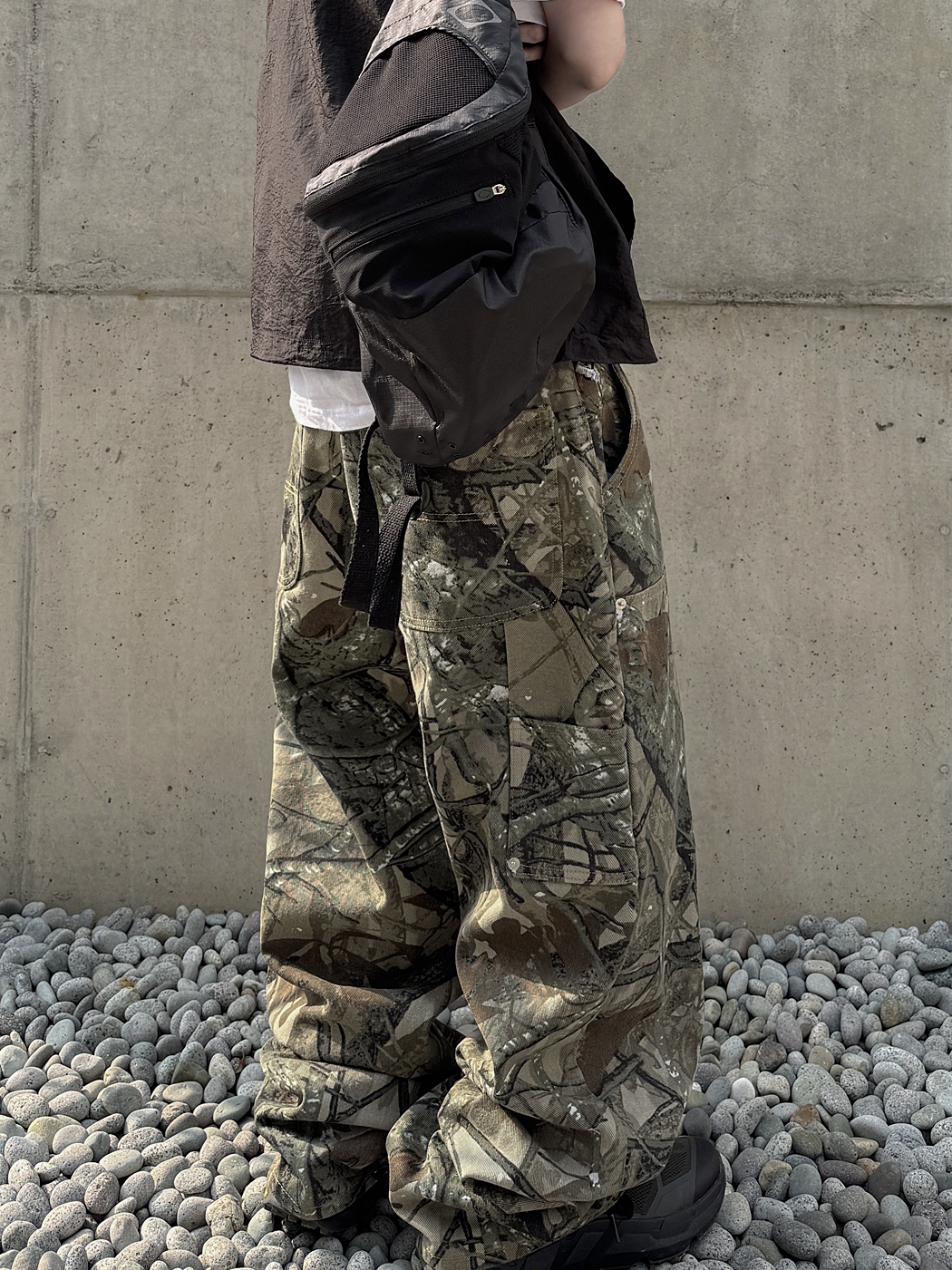 Oakley Light Breathe Triple Black, Oakley Session Beanie Blackout 착용 스타일 - 4