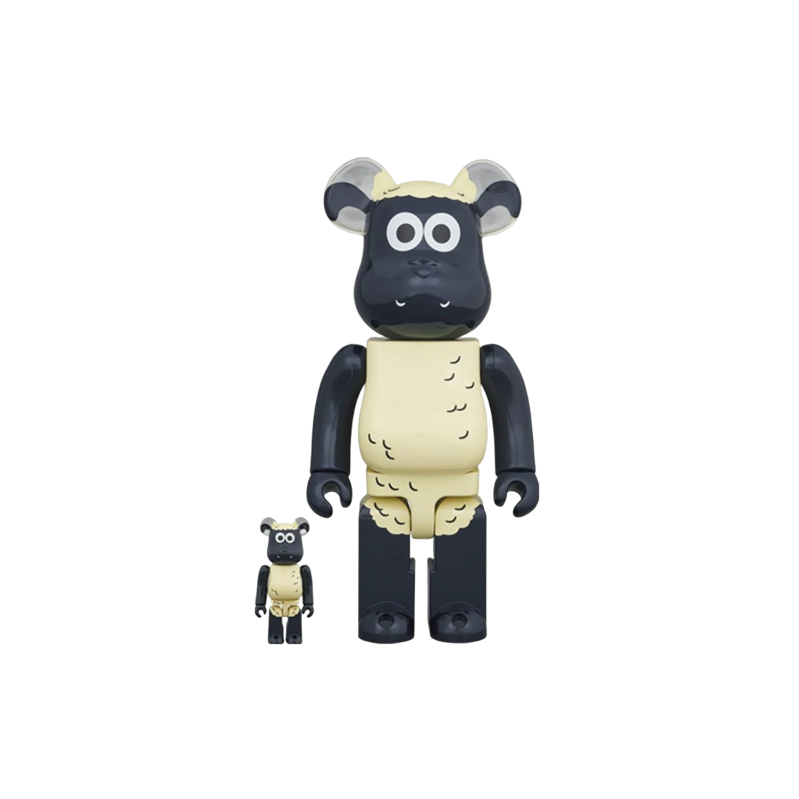 - Bearbrick Shaun The Sheep 100% & 400% Set