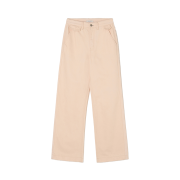BEMUSE MANSION Pocket point cotton pants Salmon Peach