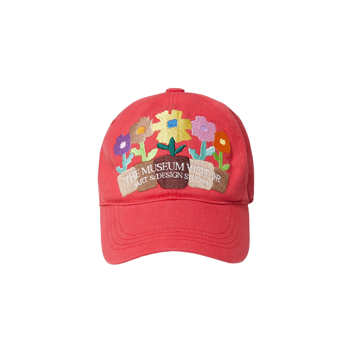 ★関税込★THE MUSEUM VISITOR★FIVE FLOWER POT BALL CAP★ THE MUSEUM VISITOR] FIVE FLOWER POT BALL CAP (CHARCOAL) 正規
