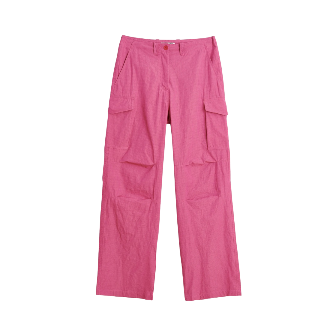 W2224PC (W) Our Legacy Parachute Trousers Cerise Cotton Ripstop - 대표 이미지 #1