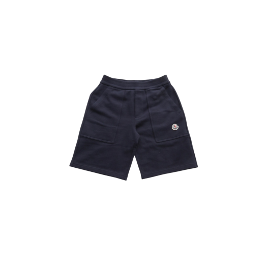 (Kids) Moncler Cotton Shorts Navy Blue - 23SS