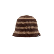 Stussy Swirl Knit Bucket Hat Brown