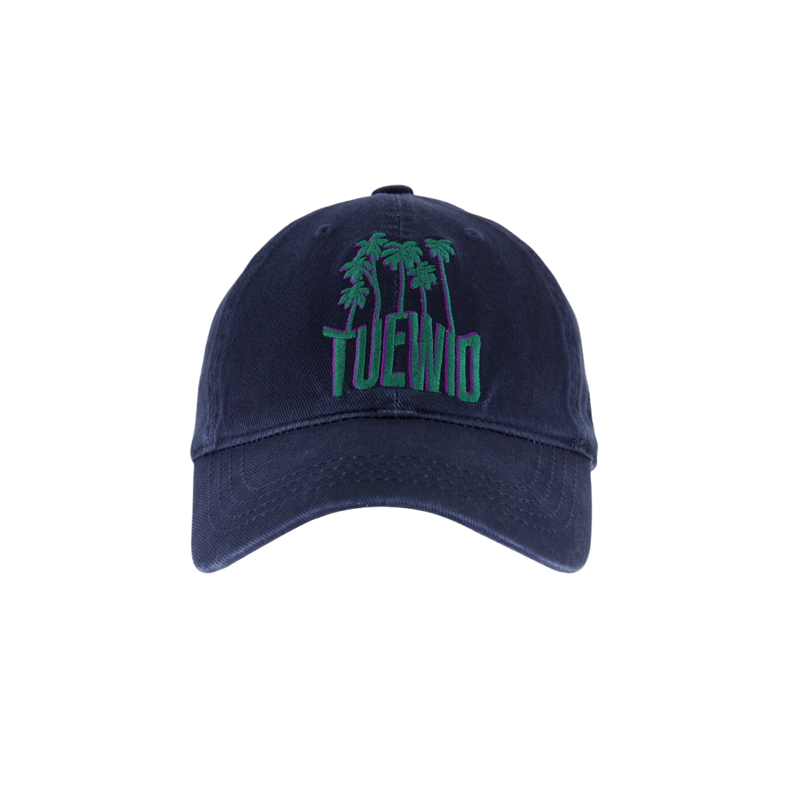 트위드 팜 수베니어 캡 미드나잇 블루(Tuewid Palm Souvenir Cap Midnight Blue)