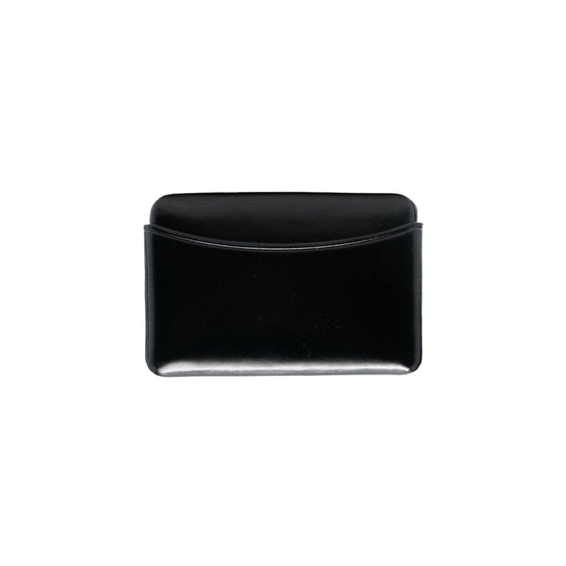 AC310-LL071-999 Lemaire Molded Card Holder Vegetable-Tanned Leather Black