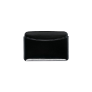 Lemaire Molded Card Holder Vegetable-Tanned Leather Black