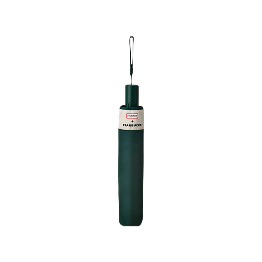 - Starbucks x Hunter Light Folding Umbrella Green