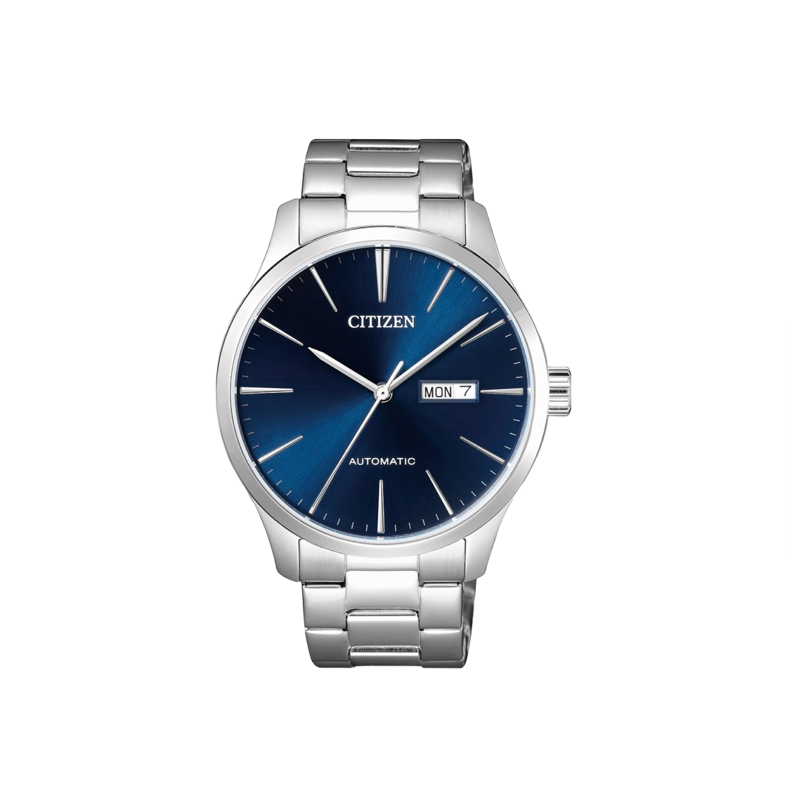 시티즌 메카니컬 오토매틱 40mm 스테인리스 스틸 블루 실버(Citizen Mechanical Automatic 40mm Stainless Steel Blue Silver)