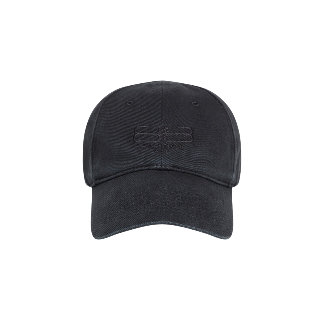 (W) 발렌시아가 BB 파리 아이콘 캡 블랙((W) Balenciaga BB Paris Icon Cap Black) - 1