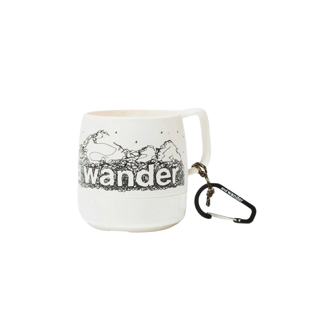 앤드 원더 x 다이넥스 머그 화이트(And Wander x Dinex Mug White)