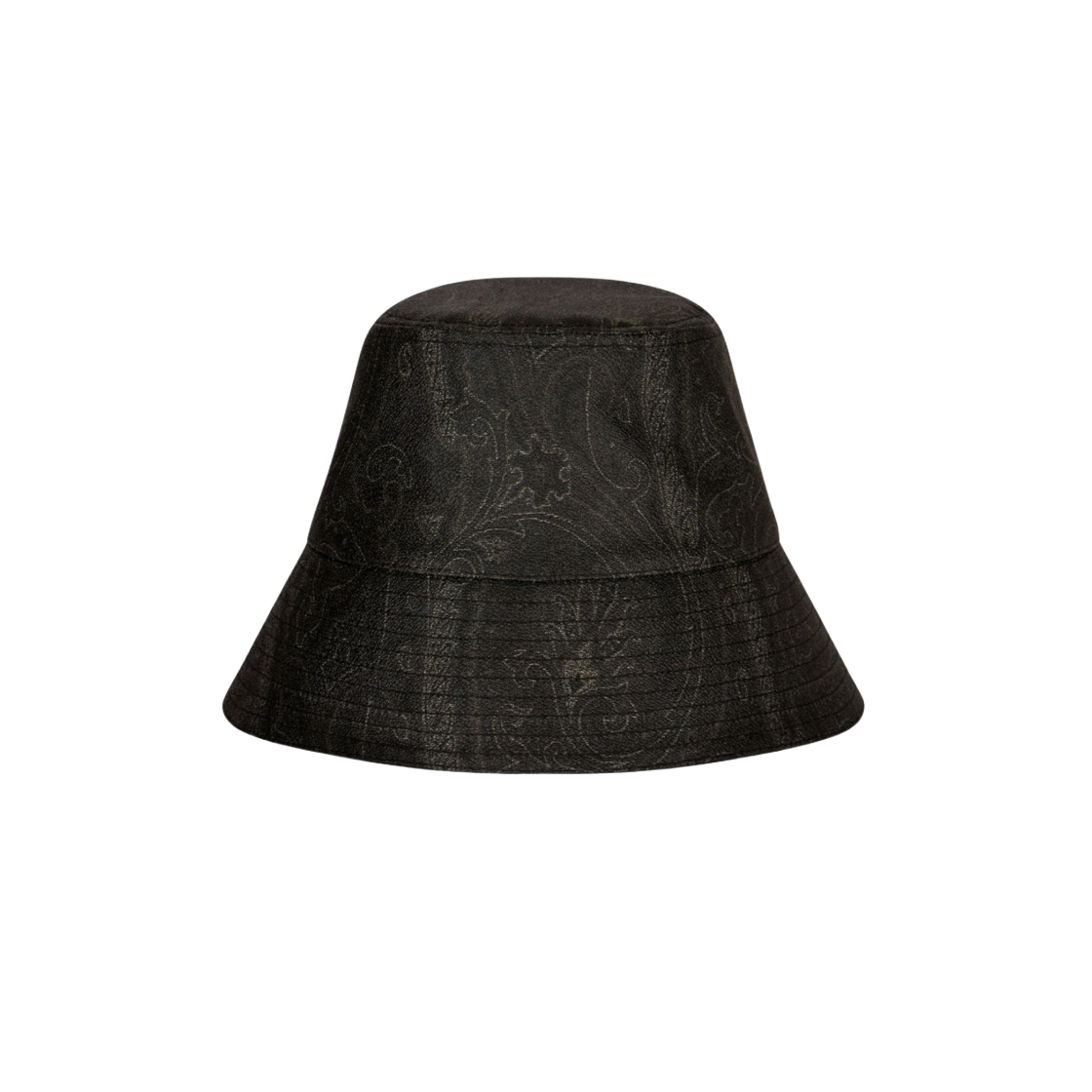 1435596310001 Etro Paisley Pattern Bucket Hat Black