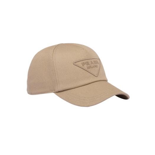 Prada Drill Baseball Cap Khaki