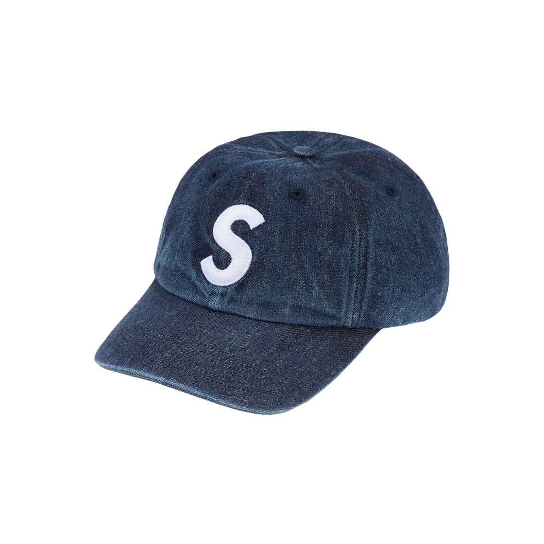 슈프림 케블라 데님 S 로고 6-패널 캡 인디고 - 22SS | Supreme