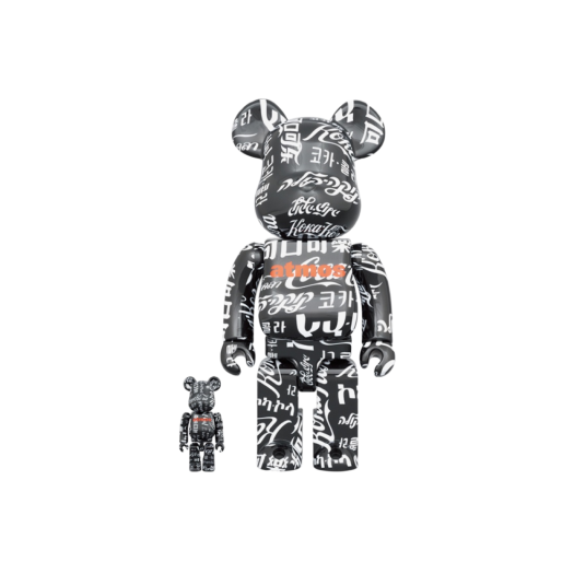 Bearbrick x Atmos x Coca-Cola Type-6 100% & 400% Set